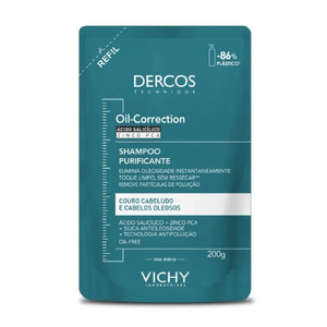 Dercos Shampo Oil-Correction Refil 200g